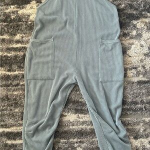 #82 Wasabi + Mint Jumpsuit Light Blue